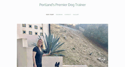Desktop Screenshot of portlanddogtrainer.com
